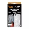 PanzerGlass CARE by ® Flagship conjunto 3-em-1 iPhone 16e resistente a riscos e choques