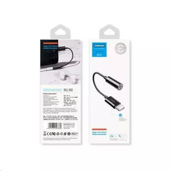 Adaptador de áudio digital Joyroom SH-C1 USB-C para 3,5 mm – compacto 5 g