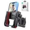 Suporte para telemóvel de mota Joyroom JR-ZS266 com mordente ajustável seguro para guiador