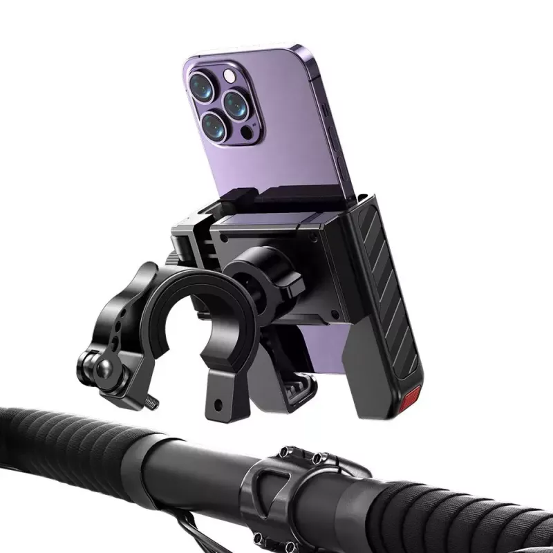 Suporte para telemóvel de mota Joyroom JR-ZS266 com mordente ajustável seguro para guiador