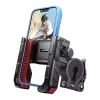 Suporte para telemóvel de mota Joyroom JR-ZS266 com mordente ajustável seguro para guiador