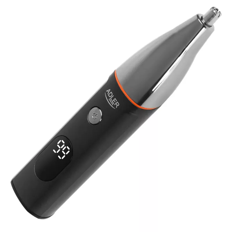 Conjunto de cuidados elétrico Adler AD 2946 – aparador de barba 5-em-1 sem fios para homem, 4 níveis de comprimento, 60 min. de autonomia, preto/aço inoxidável