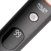 Conjunto de cuidados elétrico Adler AD 2946 – aparador de barba 5-em-1 sem fios para homem, 4 níveis de comprimento, 60 min. de autonomia, preto/aço inoxidável