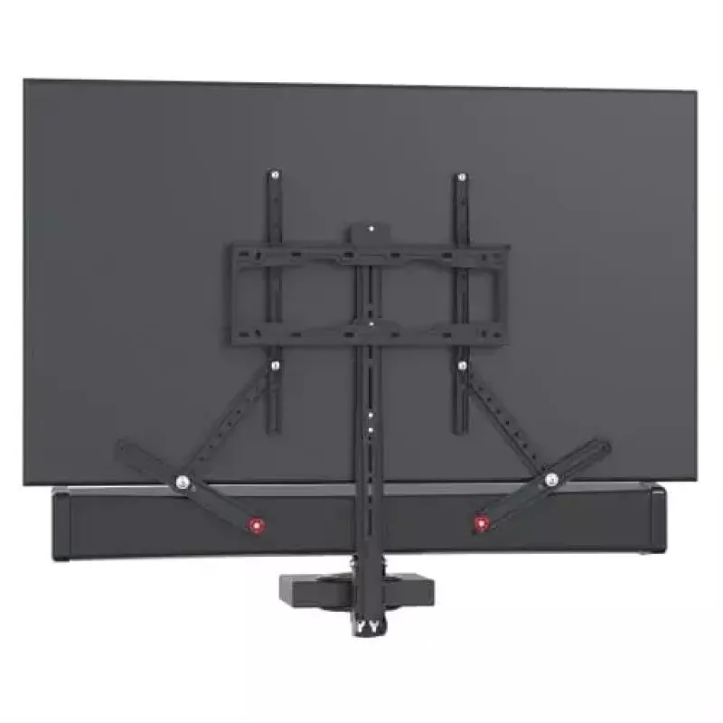 Prateleira para equipamentos AV Barkan E850, 1 prateleira, preto, 565 mm de altura, capacidade de carga 6,5 kg