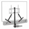 Prateleira para equipamentos AV Barkan E850, 1 prateleira, preto, 565 mm de altura, capacidade de carga 6,5 kg