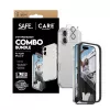 PanzerGlass combo 3-em-1 para iPhone 17 – proteção de ecrã, proteção de lentes da câmara e capa