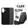 Capa de proteção PanzerGlass CARE Feature FLOW Case preta com MagSafe para iPhone 17