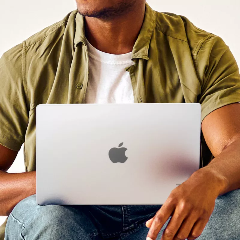 Capa rígida Zagg para MacBook Pro 16 M3/M2/M1 transparente – capa de proteção transparente