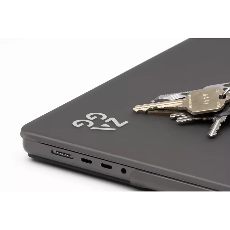 Capa rígida ZAGG MacBook Protection 40,6 cm 16 polegadas cinzento