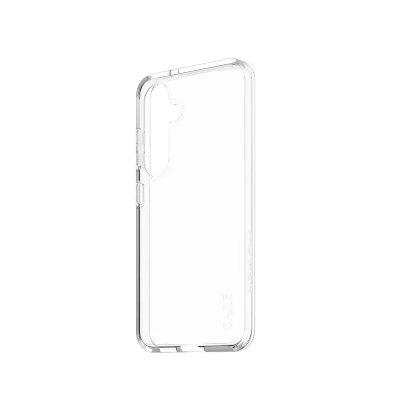 PanzerGlass capa Samsung Galaxy S25, transparente, Urban Combat com moldura transparente