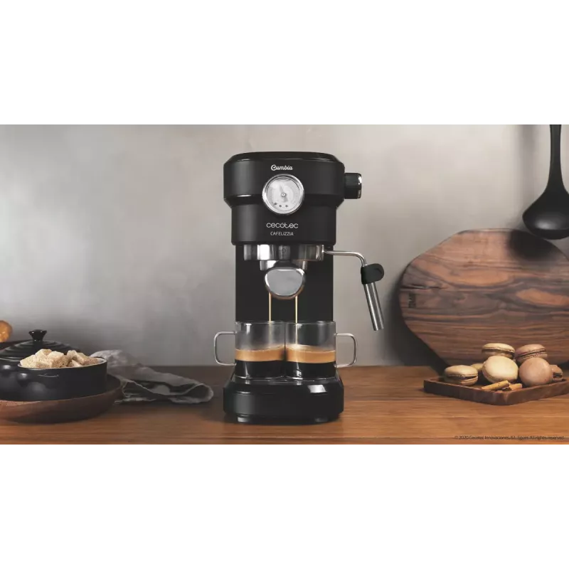 Cecotec Cafelizzia 790 Black Pro máquina de café expresso, 1,2 l, 20 bar, preta