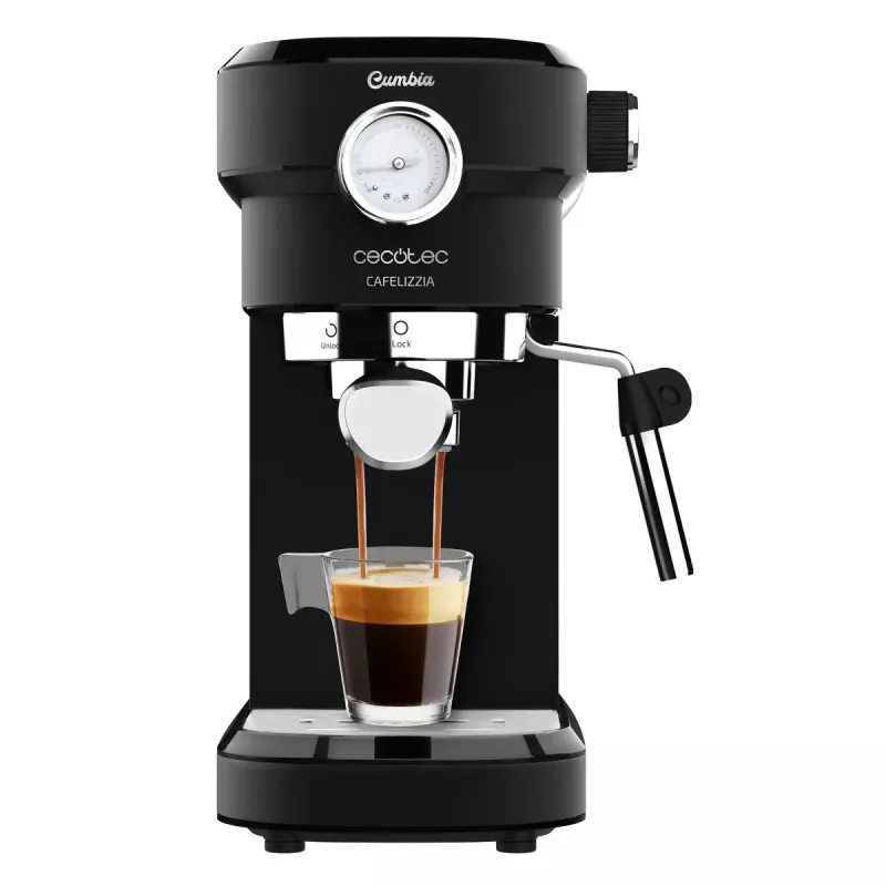 Cecotec Cafelizzia 790 Black Pro máquina de café expresso, 1,2 l, 20 bar, preta
