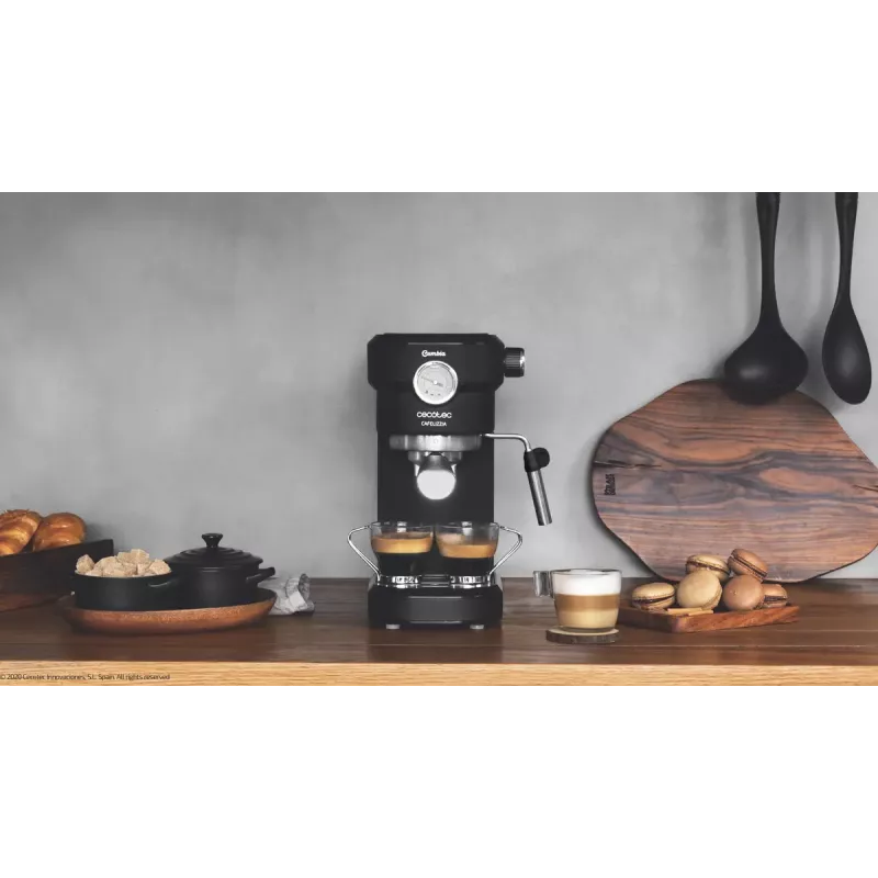 Cecotec Cafelizzia 790 Black Pro máquina de café expresso, 1,2 l, 20 bar, preta