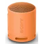 Sony SRS-XB100 - Altifalante Bluetooth portátil sem fios, robusto IP67 resistente à água e ao pó, 16 horas de bateria, Eco, exterior e viagem em laranja