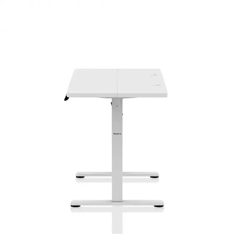 Huzaro Hero 8.1 secretária gaming, regulável em altura, 120x60 cm, branca