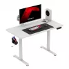 Huzaro Hero 8.1 secretária gaming, regulável em altura, 120x60 cm, branca