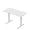Huzaro Hero 8.1 secretária gaming, regulável em altura, 120x60 cm, branca