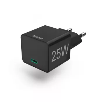 Carregador móvel Hama 00201651 headset, powerbank, smartphone, tablet preto AC carregamento rápido interior