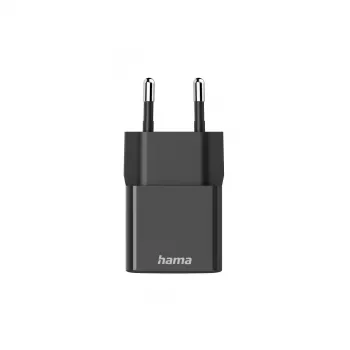 Carregador móvel Hama 00201651 headset, powerbank, smartphone, tablet preto AC carregamento rápido interior