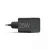 Carregador móvel Hama 00201651 headset, powerbank, smartphone, tablet preto AC carregamento rápido interior