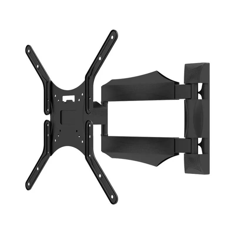 Techly ICA-PLB 271M suporte de parede para TV 25-52 polegadas, giratório e inclinável, fino, 40 kg, preto