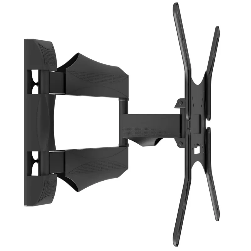 Techly ICA-PLB 271M suporte de parede para TV 25-52 polegadas, giratório e inclinável, fino, 40 kg, preto
