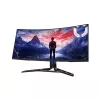 Monitor Lenovo Legion R34w-30 34 polegadas Curved WQHD (3440×1440), painel VA, 5 ms, 180 Hz, HDR10, FreeSync Premium, VESA