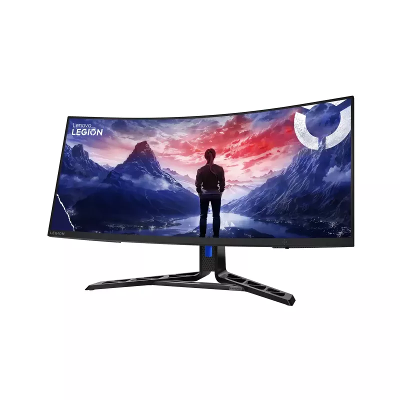 Monitor Lenovo Legion R34w-30 34 polegadas Curved WQHD (3440×1440), painel VA, 5 ms, 180 Hz, HDR10, FreeSync Premium, VESA