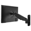 Techly ICA-LCD G111E suporte de parede para monitor/TV 17-32 polegadas, giratório, braço de mola, 9 kg