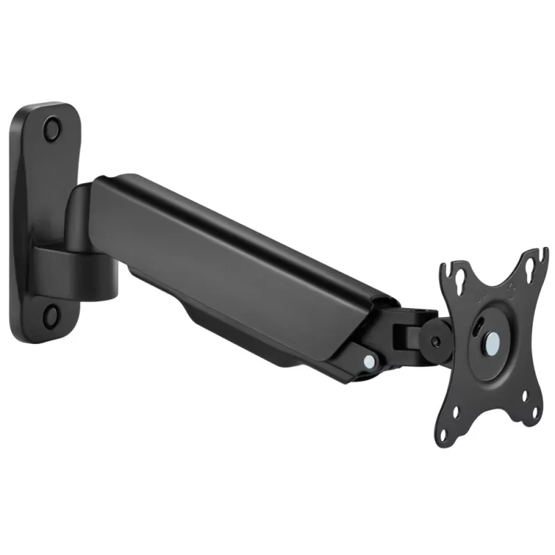 Techly ICA-LCD G111E suporte de parede para monitor/TV 17-32 polegadas, giratório, braço de mola, 9 kg