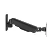 Techly ICA-LCD G111E suporte de parede para monitor/TV 17-32 polegadas, giratório, braço de mola, 9 kg