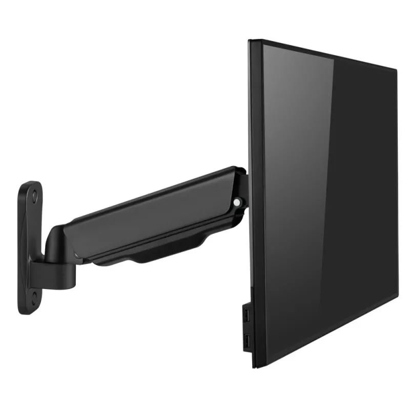 Techly ICA-LCD G111E suporte de parede para monitor/TV 17-32 polegadas, giratório, braço de mola, 9 kg