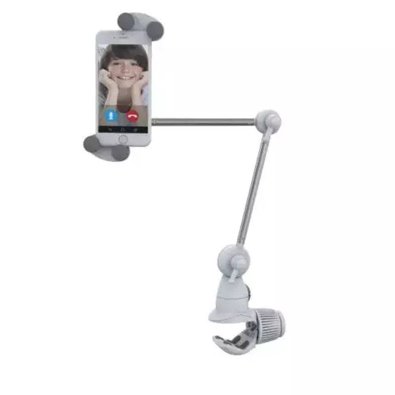 Suporte passivo Barkan T580 telemóvel smartphone tablet branco