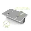Techly ICA-TBL 010 suporte vertical de alumínio para portátil até 17 polegadas, largura ajustável