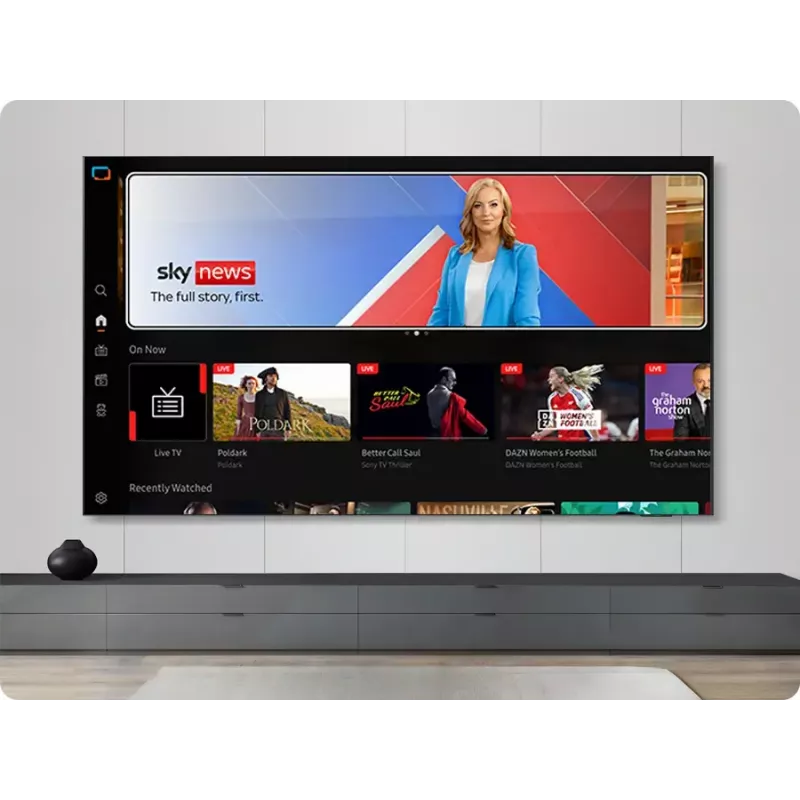 Televisor Samsung 55 polegadas Neo QLED QN85F 4K Ultra HD Smart TV, 55 polegadas (138 cm), Neo QLED, 3840x2160, Tizen, prateado