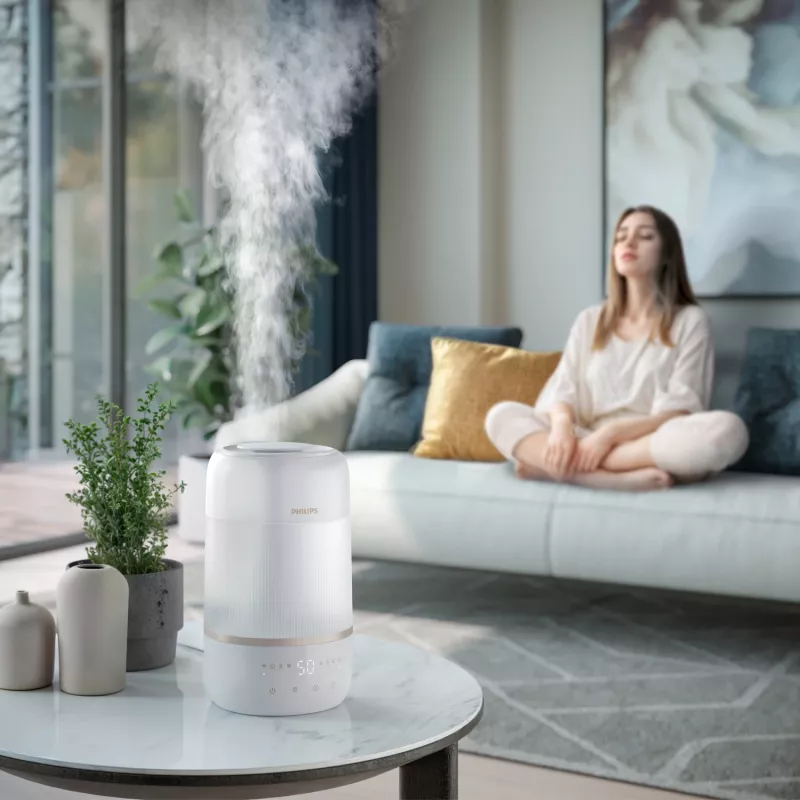 Humidificador Philips 1000 series HU1510/04 ultrassónico 3 L branco 19 W