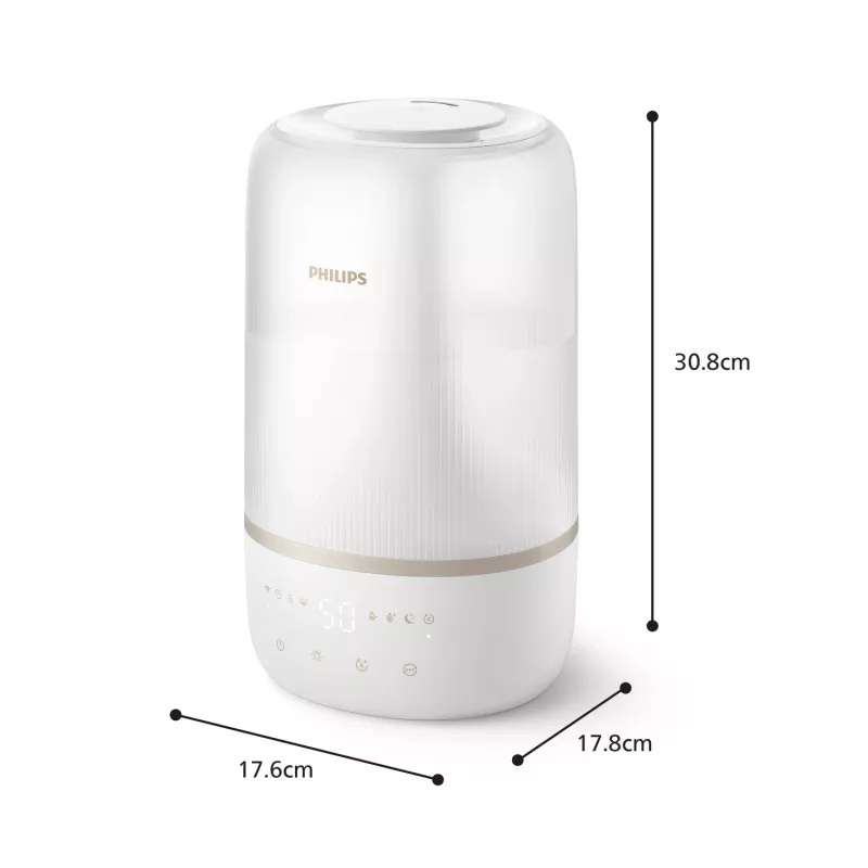 Humidificador Philips 1000 series HU1510/04 ultrassónico 3 L branco 19 W