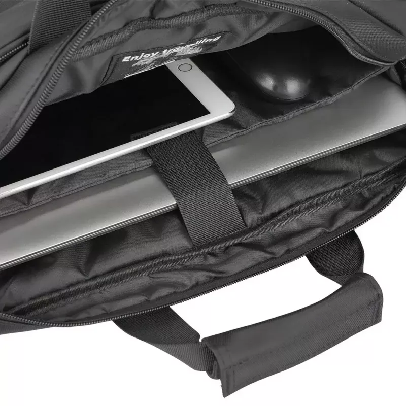Mala para portátil MODECOM Porto 15,6 polegadas preto para portáteis de 15,6 polegadas, TOR-MC-PORTO-15