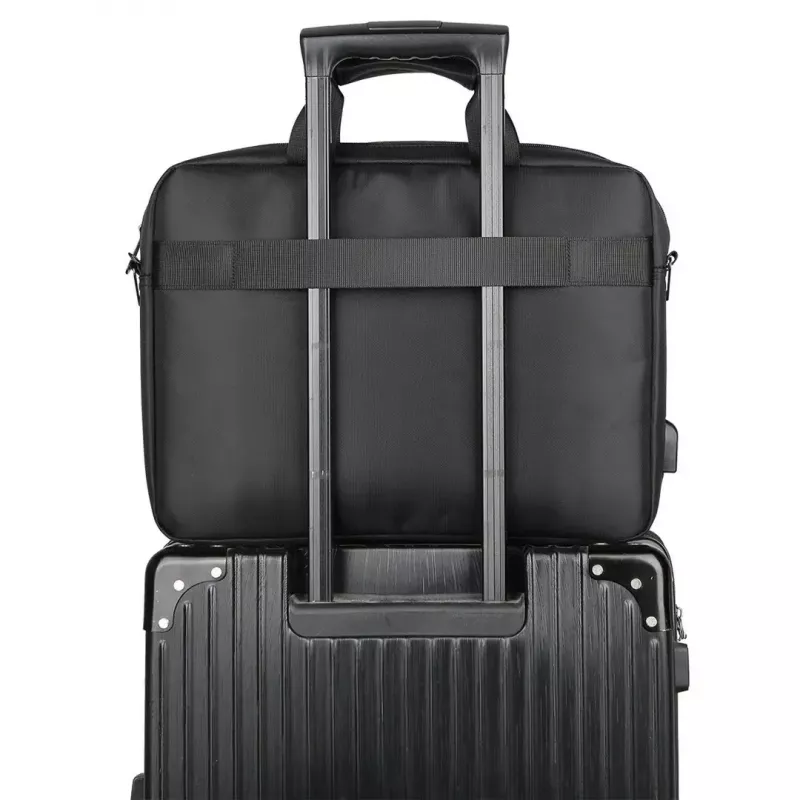 Mala para portátil MODECOM Porto 15,6 polegadas preto para portáteis de 15,6 polegadas, TOR-MC-PORTO-15