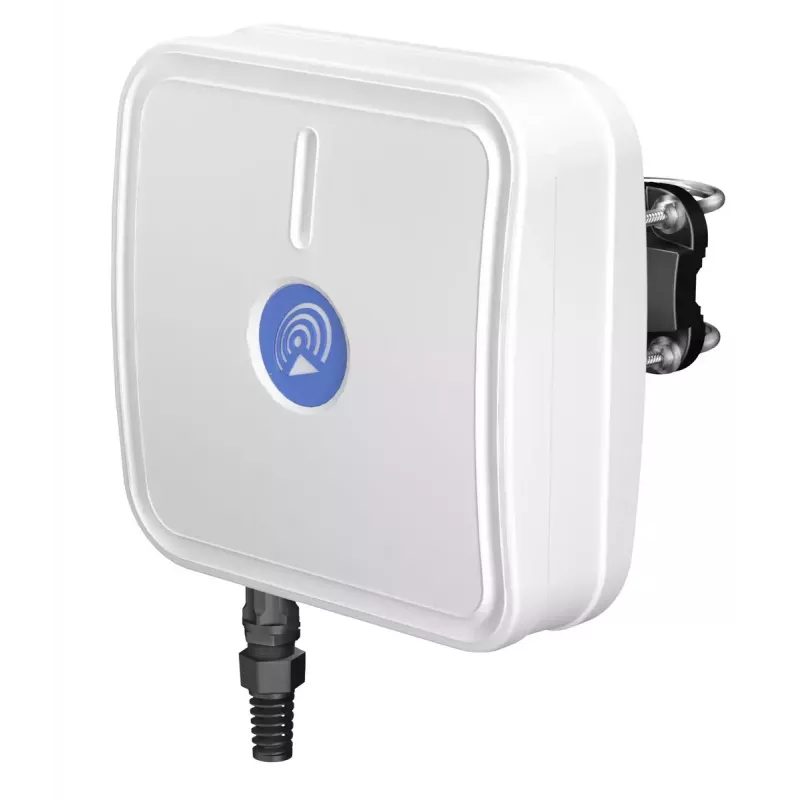 QuWireless QuMax A140M antena LTE direcional para Teltonika TRB140, até 6 dBi, IP67, PoE/LAN, branca