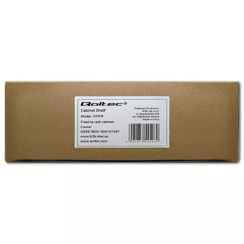 Conjunto de rodas para rack QOLTEC 4 unidades sem travão modelo 54508