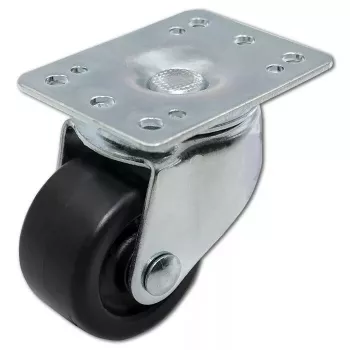 Conjunto de rodas para rack QOLTEC 4 unidades sem travão modelo 54508