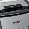 Destruidora de papel Rexel Optimum Auto+ 300M corte micro 55 dB 23 cm preto, cinzento