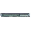Patch panel Intellinet, Cat6, FTP, 24 portas, 1U, blindado, barras LSA 90° Top-Entry, preto