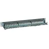 Patch panel Intellinet, Cat6, FTP, 24 portas, 1U, blindado, barras LSA 90° Top-Entry, preto