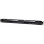 Patch panel Intellinet, Cat6, UTP, 16 portas, 1U, preto