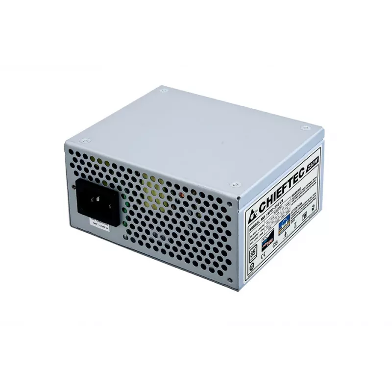 Fonte de alimentação CHIEFTEC SFX-250VS 250 W 20+4-Pin ATX SFX prateado, ventoinha de 80 mm, não modular