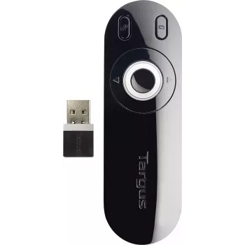 Apresentador sem fios Targus AMP13EU, 2,4 GHz, 15 m de alcance, preto/cinzento