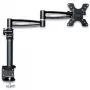 Suporte de mesa Techly 13-27 polegadas para monitor braço longo inclinável ICA-LCD 502BK
