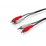 Cabo de áudio RCA Conceptronic, RCA, ficha, RCA, ficha, 5 m, preto